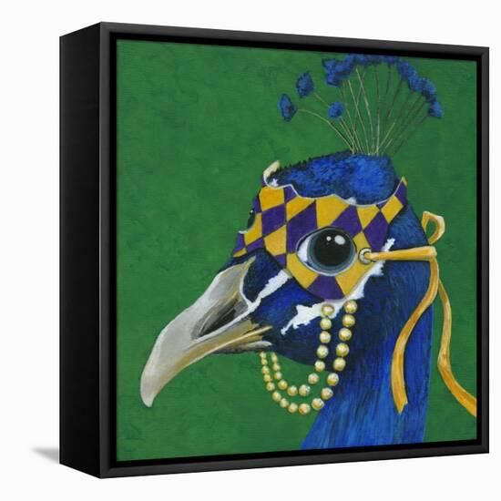 You Silly Bird - Tina-Dlynn Roll-Framed Stretched Canvas