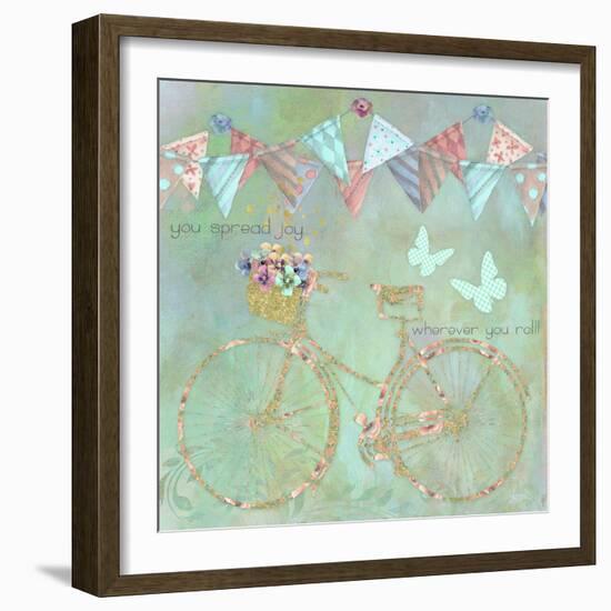 You Spread Joy-Tina Lavoie-Framed Giclee Print