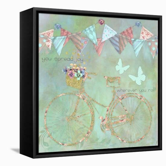 You Spread Joy-Tina Lavoie-Framed Stretched Canvas