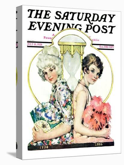 "You've Come a Long Way Baby," Saturday Evening Post Cover, July 10, 1926-Ellen Pyle-Stretched Canvas