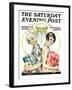 "You've Come a Long Way Baby," Saturday Evening Post Cover, July 10, 1926-Ellen Pyle-Framed Giclee Print