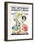 "You've Come a Long Way Baby," Saturday Evening Post Cover, July 10, 1926-Ellen Pyle-Framed Giclee Print