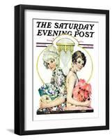 "You've Come a Long Way Baby," Saturday Evening Post Cover, July 10, 1926-Ellen Pyle-Framed Giclee Print