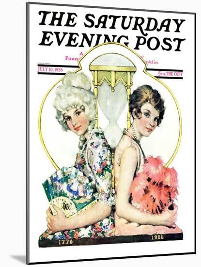 "You've Come a Long Way Baby," Saturday Evening Post Cover, July 10, 1926-Ellen Pyle-Mounted Giclee Print