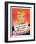 You'Ve Got a Date with a Bond', Poster Advertising Victory Bonds (Colour Litho)-Canadian-Framed Giclee Print