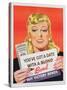 You'Ve Got a Date with a Bond', Poster Advertising Victory Bonds (Colour Litho)-Canadian-Stretched Canvas