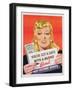 You'Ve Got a Date with a Bond', Poster Advertising Victory Bonds (Colour Litho)-Canadian-Framed Giclee Print