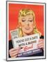 You'Ve Got a Date with a Bond', Poster Advertising Victory Bonds (Colour Litho)-Canadian-Mounted Premium Giclee Print