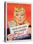 You'Ve Got a Date with a Bond', Poster Advertising Victory Bonds (Colour Litho)-Canadian-Stretched Canvas