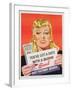 You'Ve Got a Date with a Bond', Poster Advertising Victory Bonds (Colour Litho)-Canadian-Framed Giclee Print