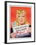 You'Ve Got a Date with a Bond', Poster Advertising Victory Bonds (Colour Litho)-Canadian-Framed Giclee Print