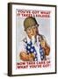 You've Got What it Takes Soldier Poster-Ernest Hamlin Baker-Framed Giclee Print