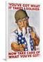 You've Got What it Takes Soldier Poster-Ernest Hamlin Baker-Framed Giclee Print