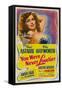 You Were Never Lovelier, Rita Hayworth, 1942-null-Framed Stretched Canvas