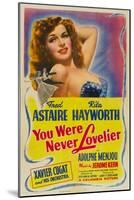 You Were Never Lovelier, Rita Hayworth, 1942-null-Mounted Art Print