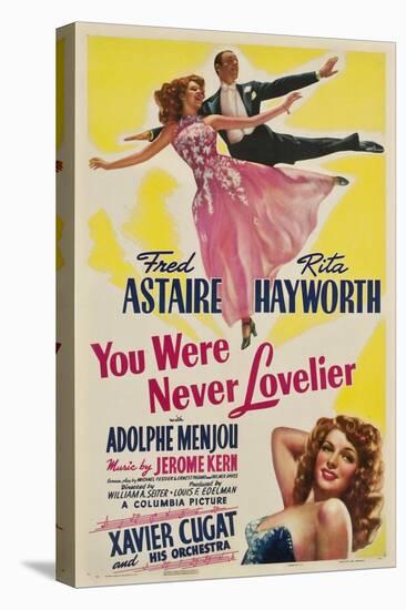 You Were Never Lovelier, Rita Hayworth, Fred Astaire, 1942-null-Stretched Canvas