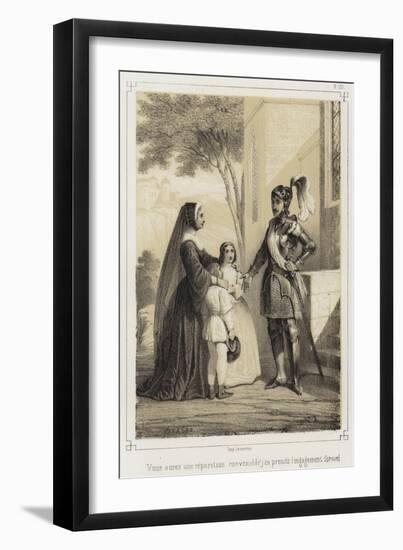 You Will Have an Appropriate Remedy, I Will Take a Formal Engagement-null-Framed Giclee Print