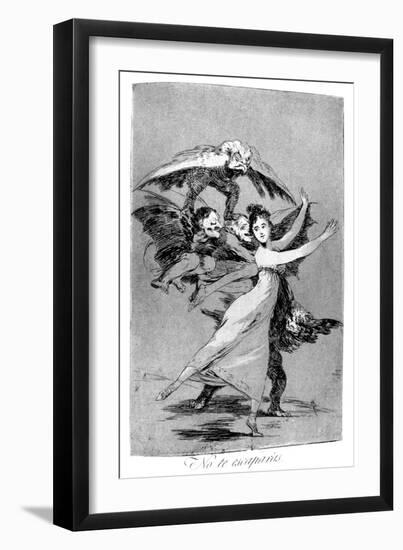 You Will Not Escape, 1799-Francisco de Goya-Framed Giclee Print