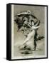 You Will Not Escape-Francisco de Goya-Framed Stretched Canvas