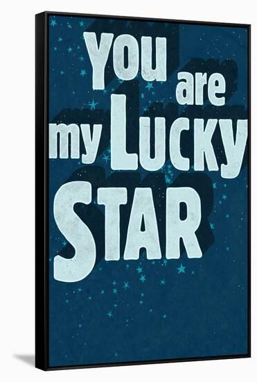 YouAreMyLuckyStar-null-Framed Stretched Canvas