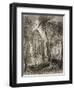 Youghal Abbey, County Cork, Ireland, from 'scenery and Antiquities of Ireland' by George Virtue,…-William Henry Bartlett-Framed Giclee Print