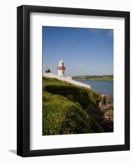 Youghal Lighthouse, Featured in John Huston's 1954 Film "Moby Dick", County Cork, Ireland-null-Framed Photographic Print