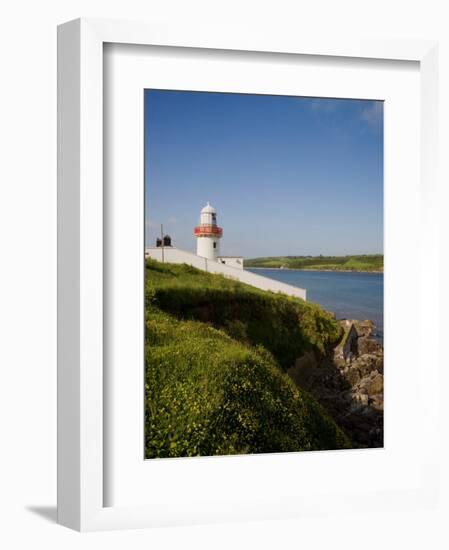 Youghal Lighthouse, Featured in John Huston's 1954 Film "Moby Dick", County Cork, Ireland-null-Framed Photographic Print