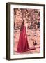 Young Adult Female in Woodland-Sabine Rosch-Framed Photographic Print