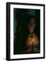 Young Adult Female with Candle-Ariel Marie Miller-Framed Photographic Print