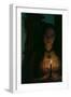 Young Adult Female with Candle-Ariel Marie Miller-Framed Photographic Print