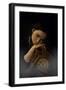 Young Adult Female with Clock-Ariel Marie Miller-Framed Photographic Print