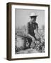 Young African American Sharecropper Woman Picking Peas in a Field on Farm-Andreas Feininger-Framed Photographic Print