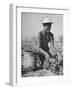 Young African American Sharecropper Woman Picking Peas in a Field on Farm-Andreas Feininger-Framed Photographic Print