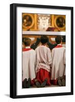 Young Alter Boys-Felipe Rodriguez-Framed Photographic Print