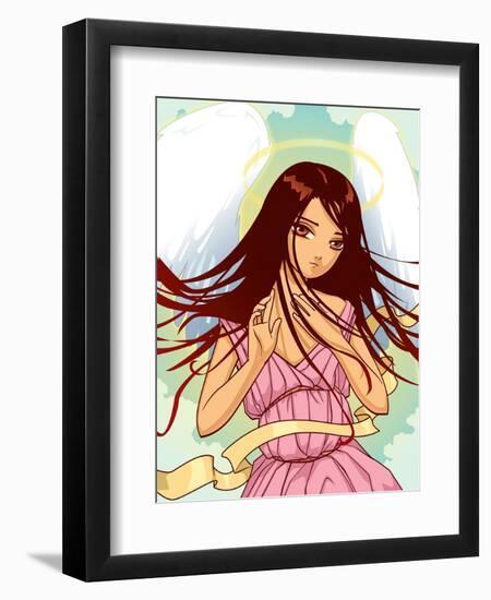 Young Angel-Harry Briggs-Framed Premium Giclee Print