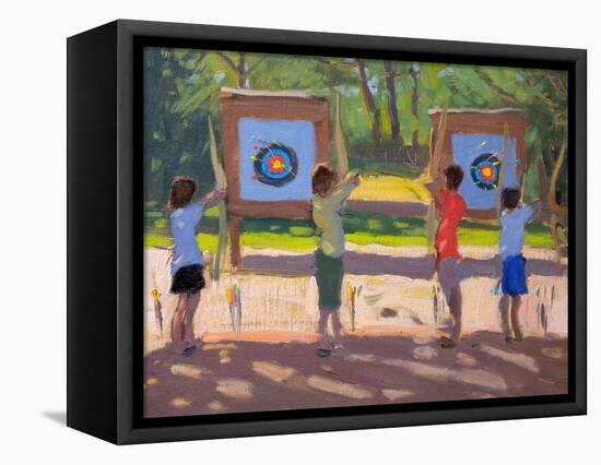 Young Archers, 2012-Andrew Macara-Framed Stretched Canvas