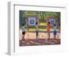 Young Archers, 2012-Andrew Macara-Framed Giclee Print