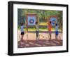 Young Archers, 2012-Andrew Macara-Framed Giclee Print