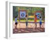 Young Archers, 2012-Andrew Macara-Framed Giclee Print