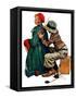 "Young Artist" or "She's My Baby", June 4,1927-Norman Rockwell-Framed Stretched Canvas