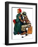 "Young Artist" or "She's My Baby", June 4,1927-Norman Rockwell-Framed Giclee Print