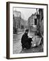 Young Artist Paints Sacre Coeur from the Ancient Rue Narvins-Ed Clark-Framed Photographic Print