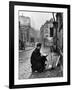 Young Artist Paints Sacre Coeur from the Ancient Rue Narvins-Ed Clark-Framed Photographic Print