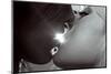 Young Attractive Couple Kissing Each Other-Anton Zabielskyi-Mounted Photographic Print