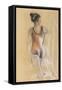 Young Ballerina-Susan Adams-Framed Stretched Canvas