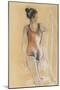 Young Ballerina-Susan Adams-Mounted Giclee Print