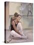 Young Ballet Dancer-Judy Mastrangelo-Stretched Canvas