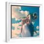 Young Beautiful Woman Enjoying Summer-khorzhevska-Framed Photographic Print