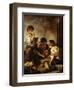 Young Beggars Playing Dice-Bartolome Esteban Murillo-Framed Giclee Print