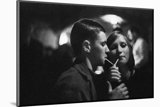 Young Berliners in a nightclub,1960.-Erich Lessing-Mounted Photographic Print